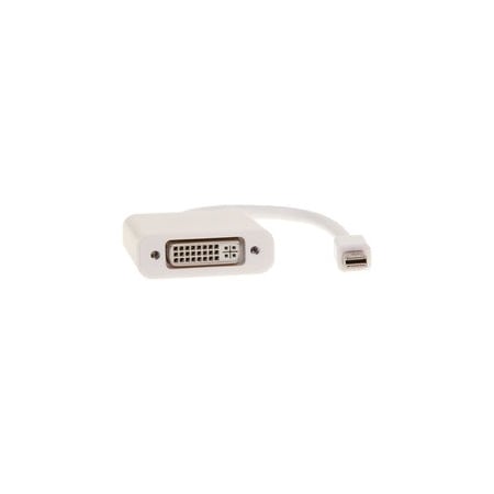 Cable Wholesale Mini DisplayPort to DVI Adapter Cable, Mini DisplayPort (MiniDP/mDP) Male to DVI Female, Only 30H1-64000